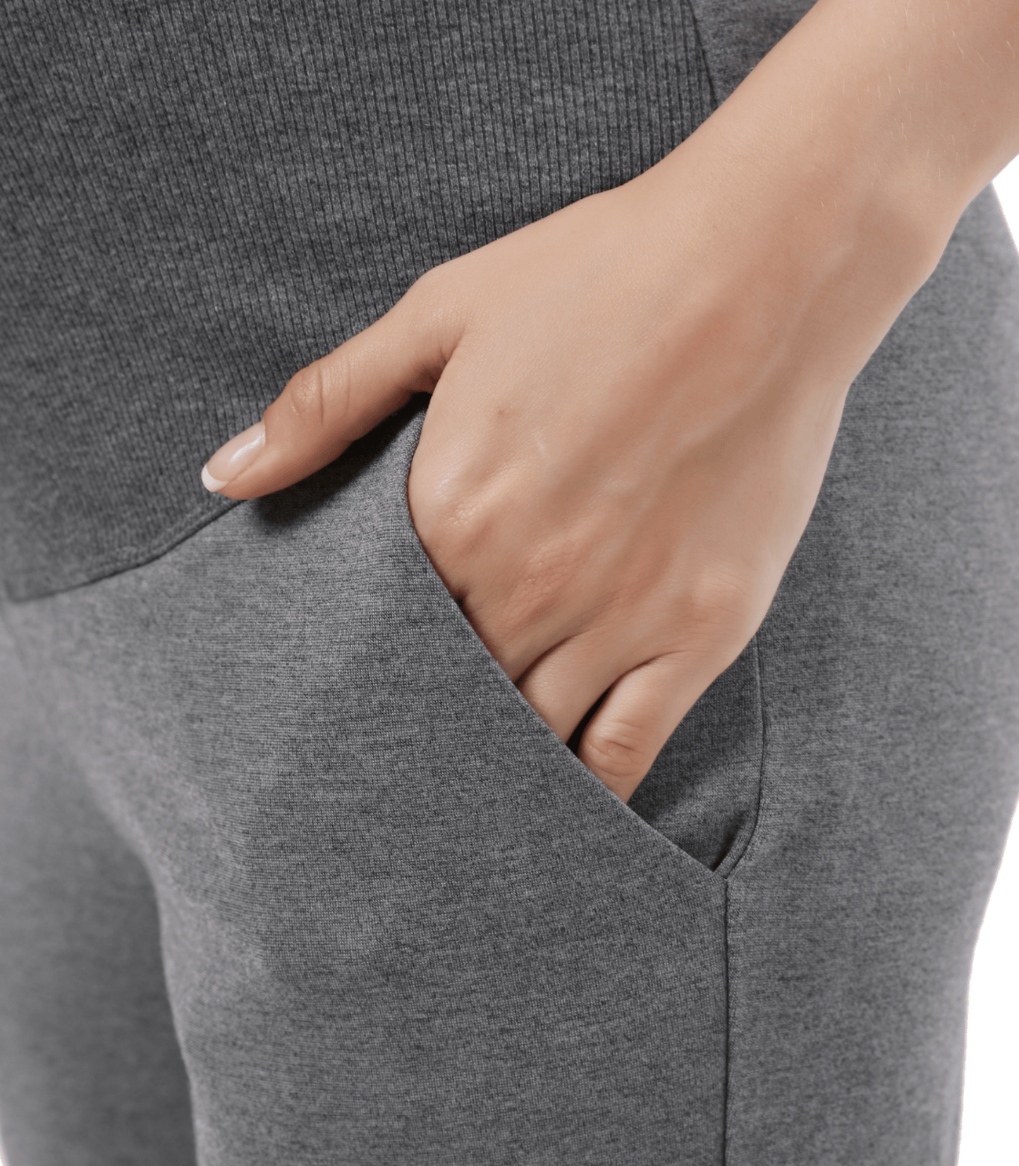 Die weite Umstands-Knöchelhose