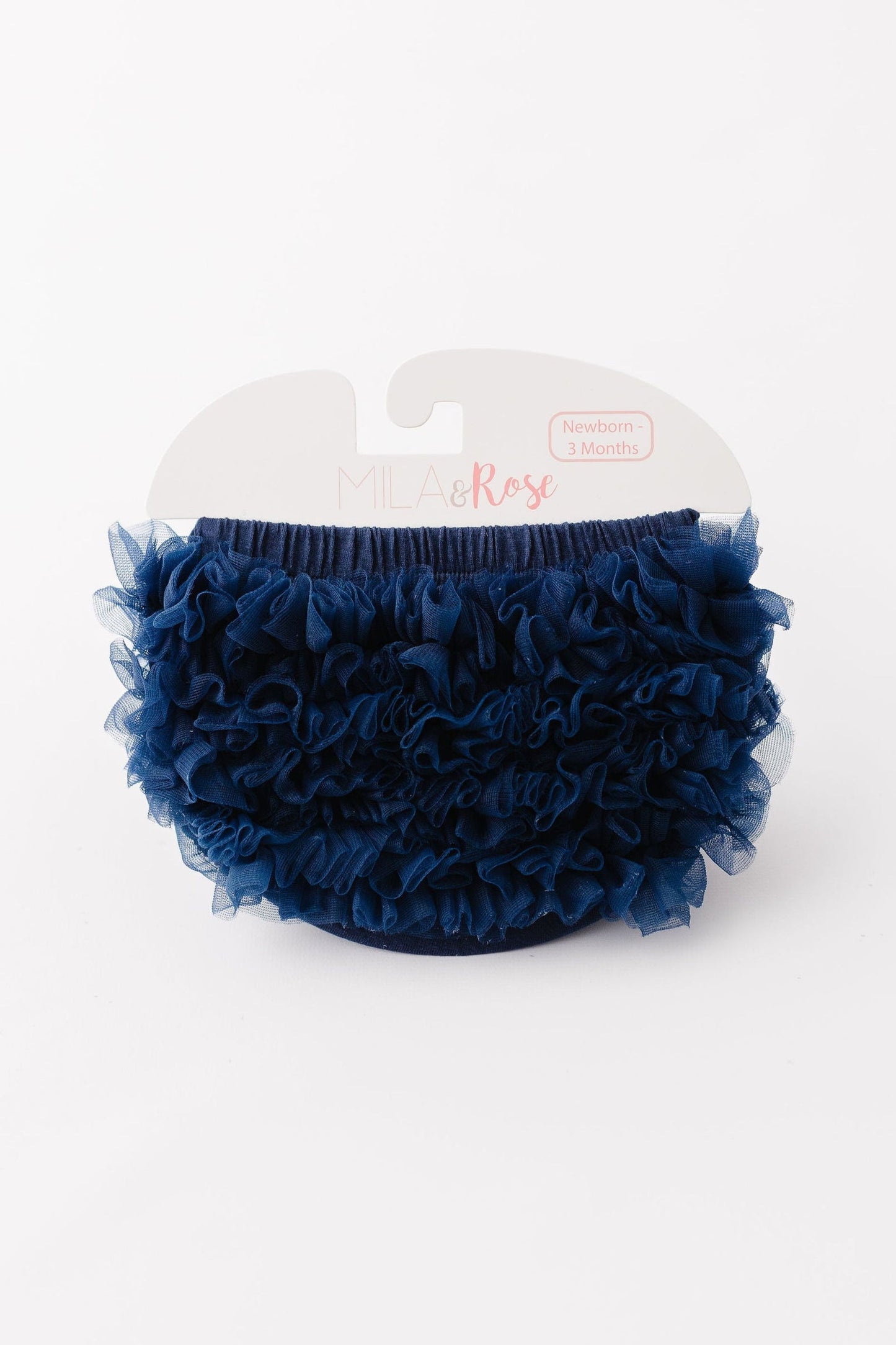 Marineblauer Rüschenwindelhöschen