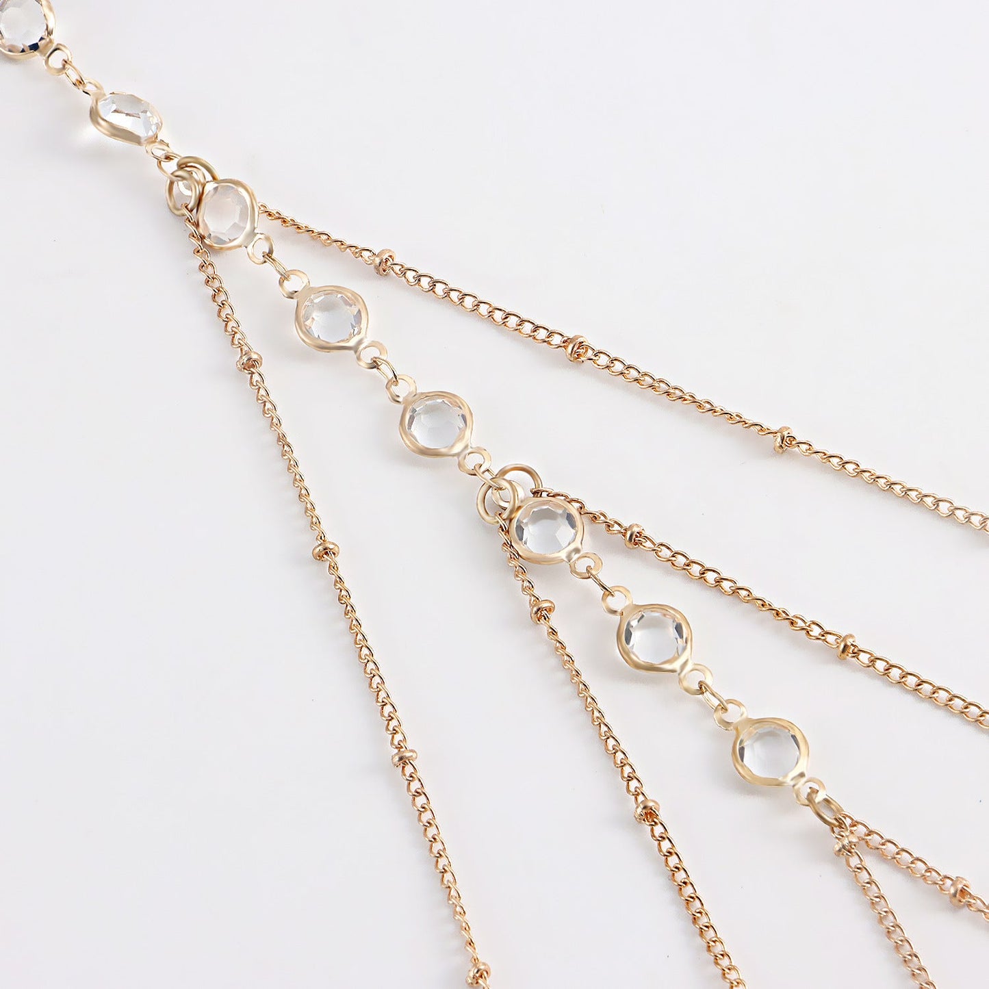 Rhinestone Elastic Leg Chain Fashion Rhinestone Thigh Chain