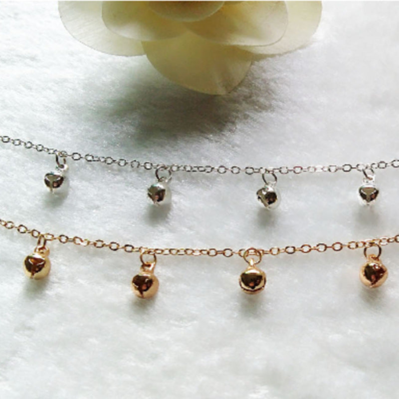 Strand Sommer Runde Perlen Fußkettchen Schmuck