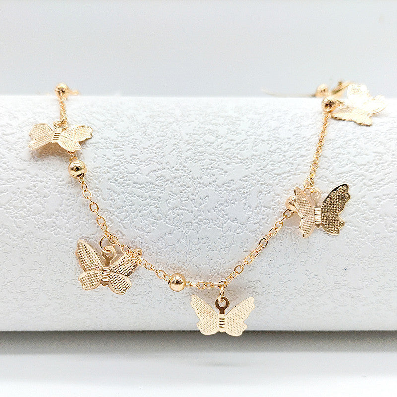 Schmetterlings-Fußkettchen-Schmuck