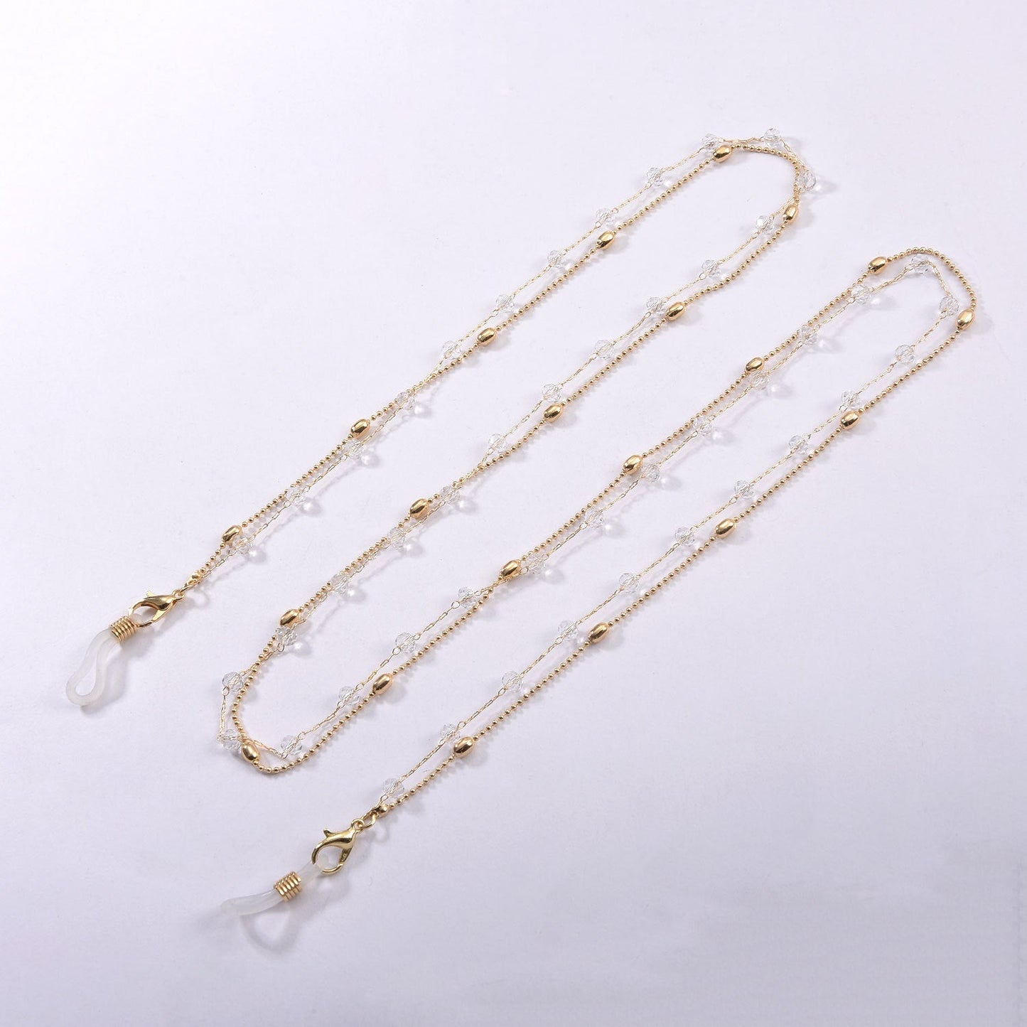 Woman Metal Masking Chains Sunglasses