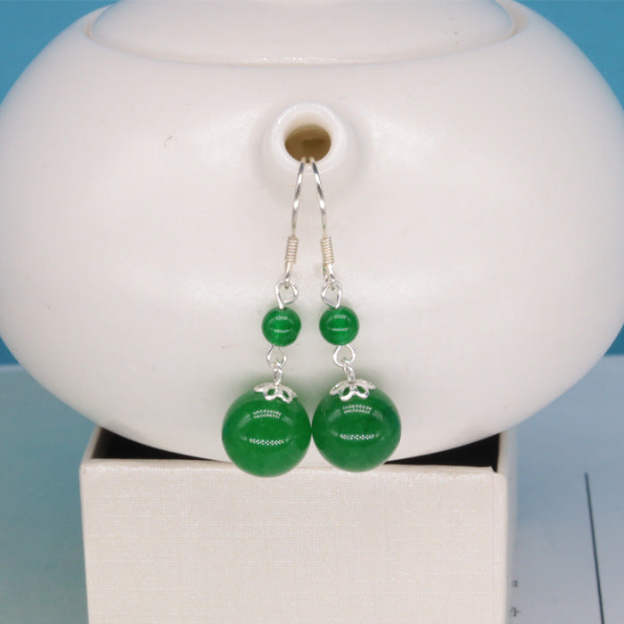 Natural Woman Gems Kugelperlen-Ohrhänger