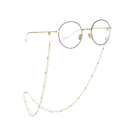 Woman Metal Masking Chains Sunglasses