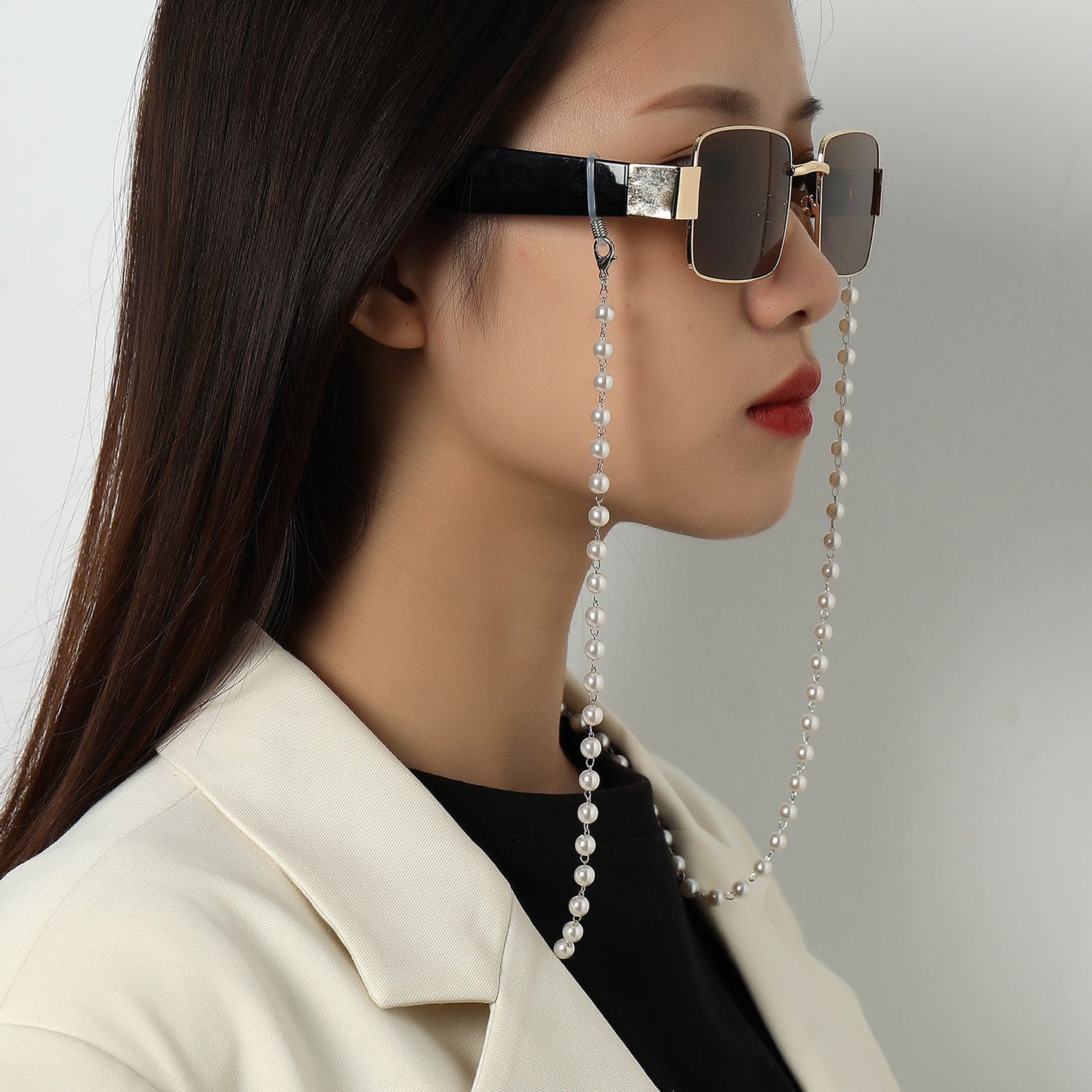 Sonnenbrille Perlen Brille Kette Brille Seil