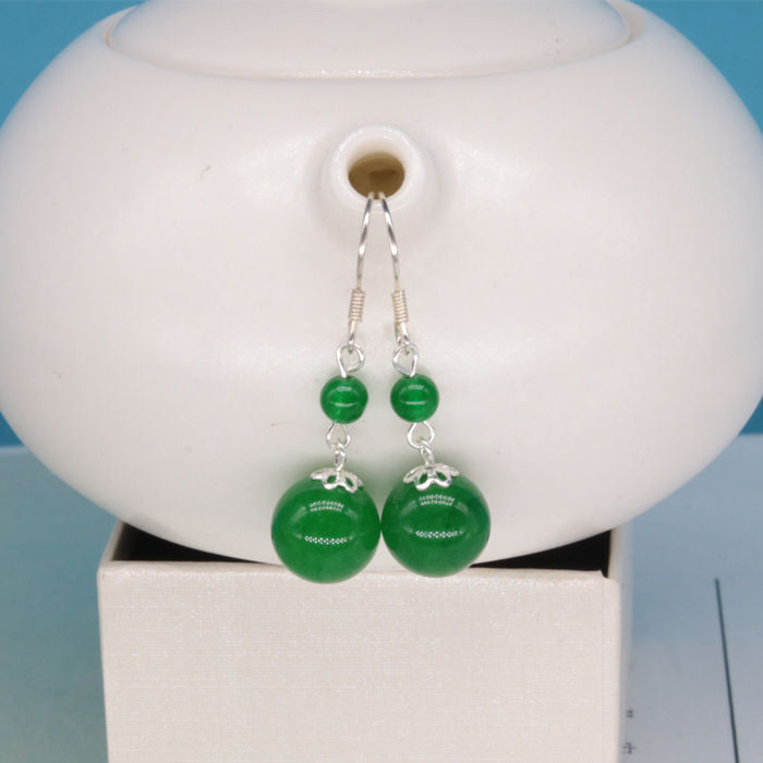 Natural Woman Gems Kugelperlen-Ohrhänger