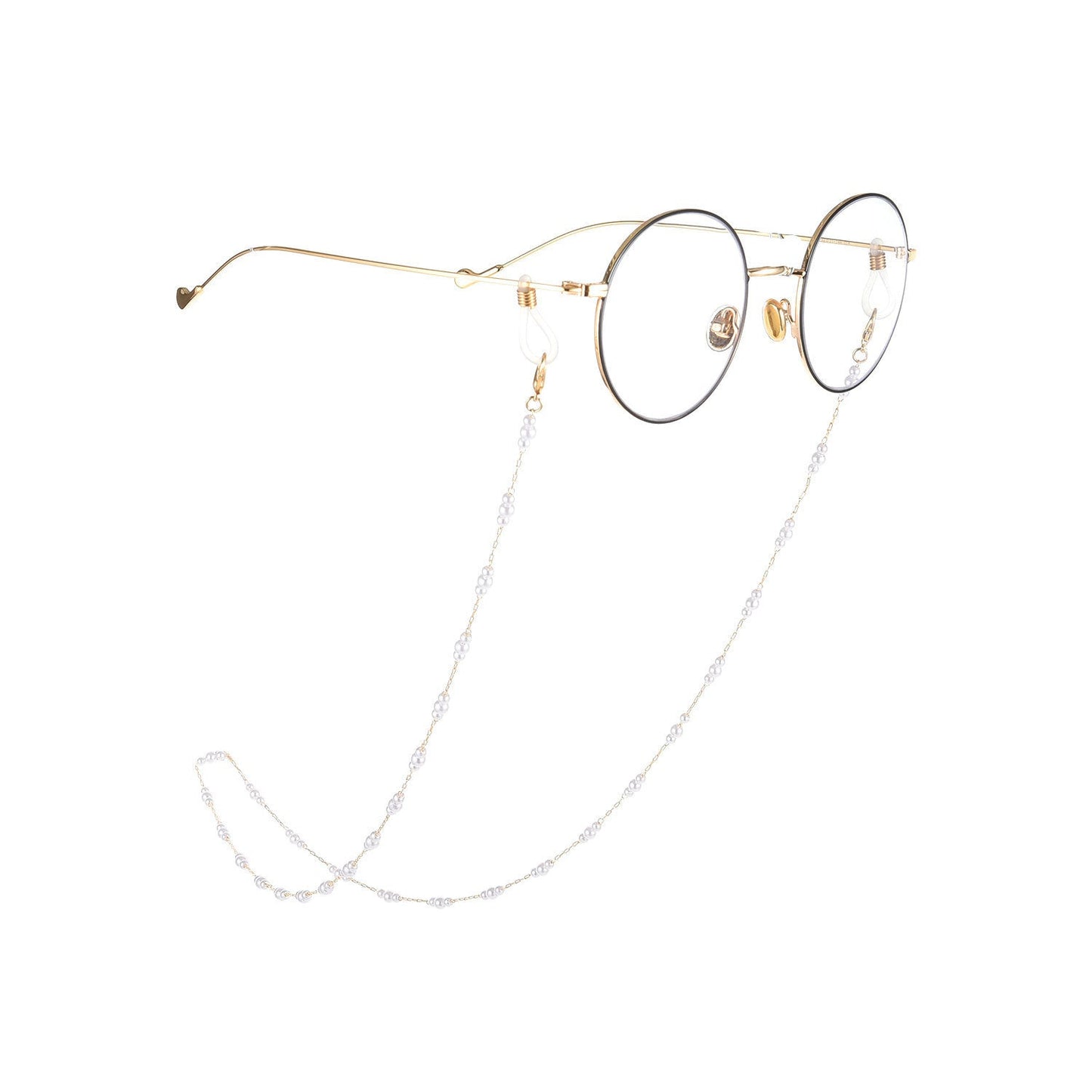 Sonnenbrillenkette Imitation Perlen Brillenband Brillenkette