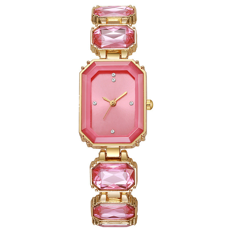 Hochwertige Rock Candy Volldiamantuhr von großer Eleganz