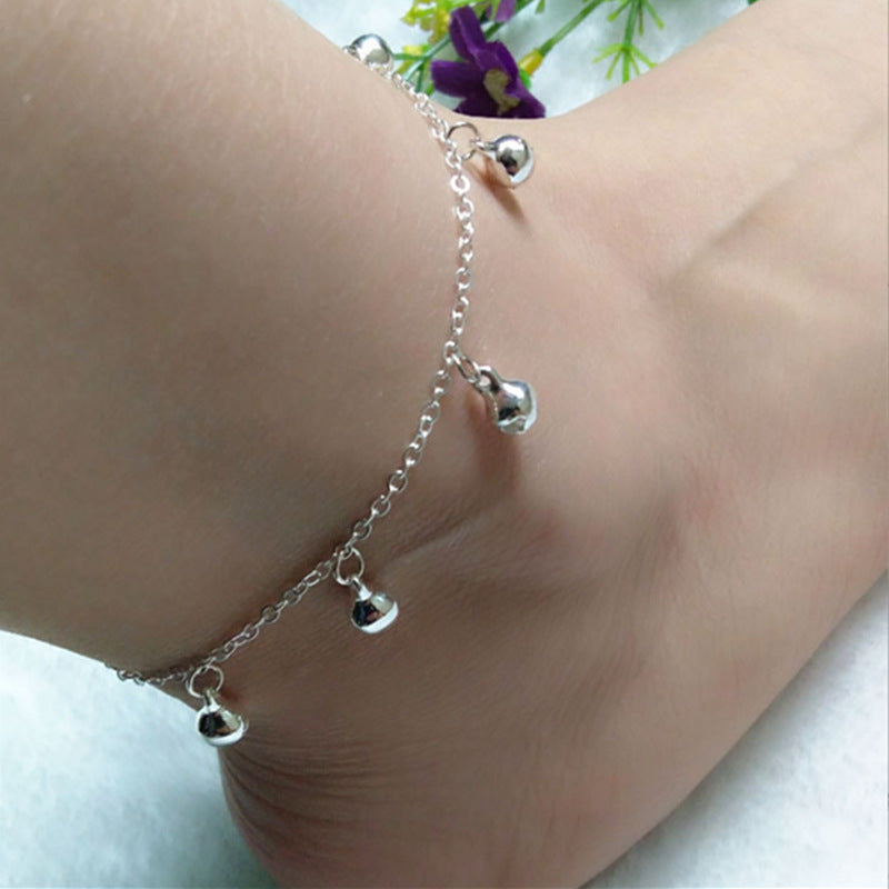 Strand Sommer Runde Perlen Fußkettchen Schmuck
