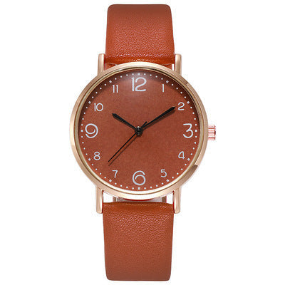 Koreanisch inspirierte, stilvolle und schlichte Uhren mit Lederarmband.
