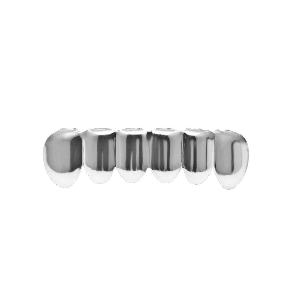Hip-Hop-Grillz mit Diamanten und Vergoldung