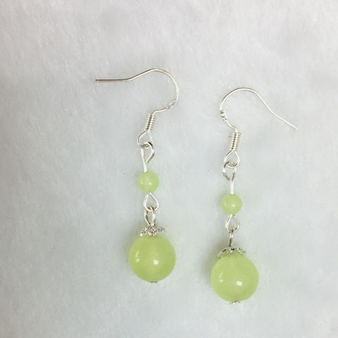Natural Woman Gems Kugelperlen-Ohrhänger