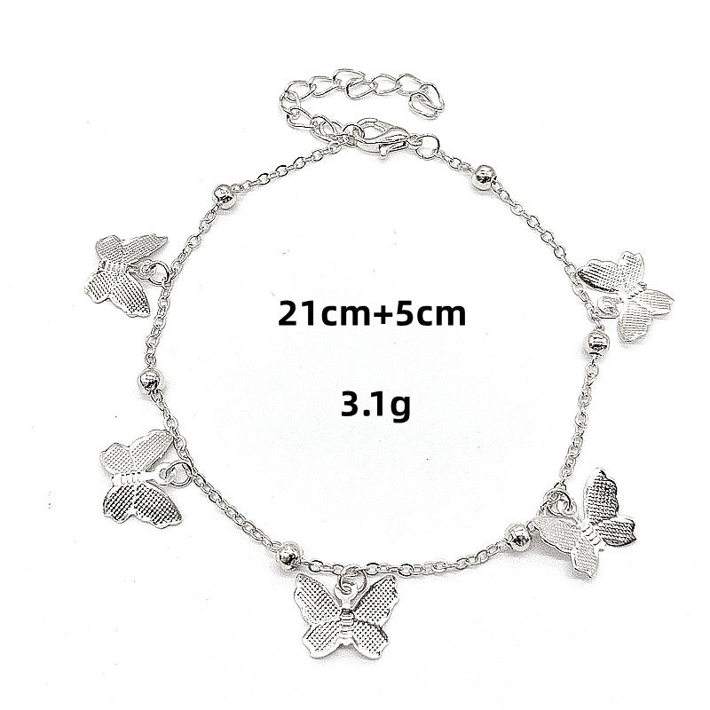 Schmetterlings-Fußkettchen-Schmuck