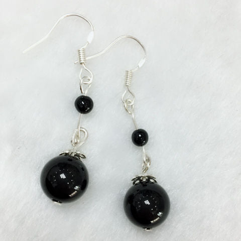 Natural Woman Gems Kugelperlen-Ohrhänger