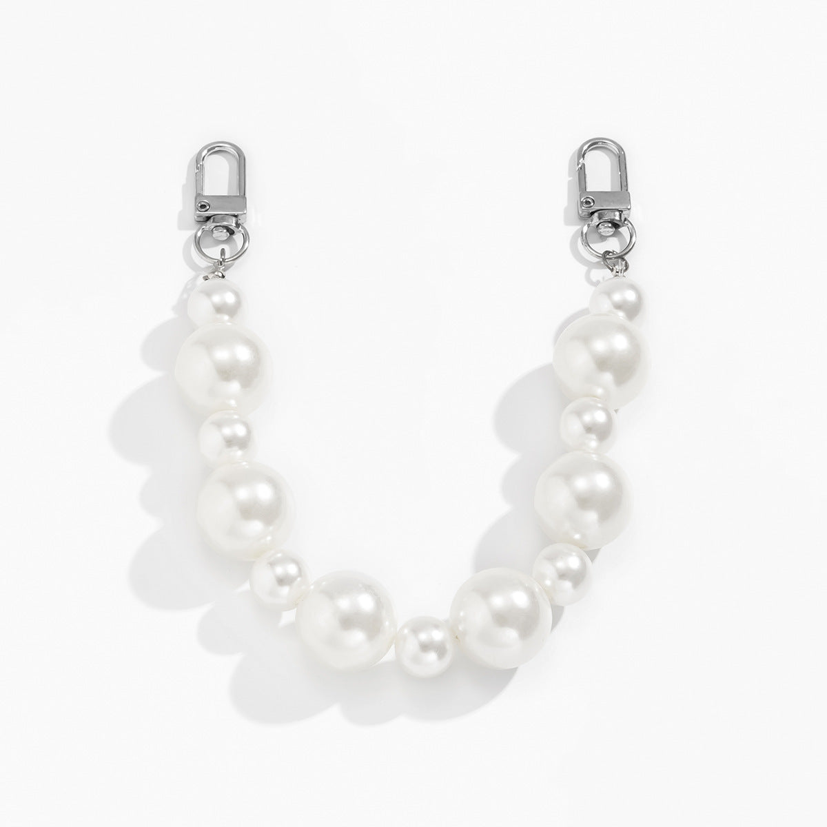 Handbag Shoulder Chain Long Beaded Chain Pearl Strap for Bag