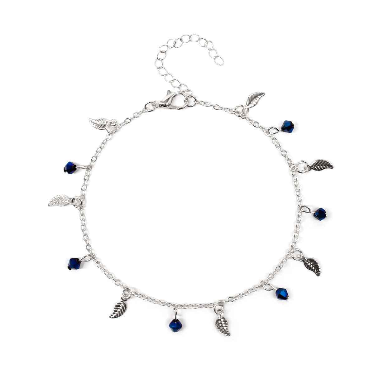 Blätter Charm Fußkettchen Schmuck