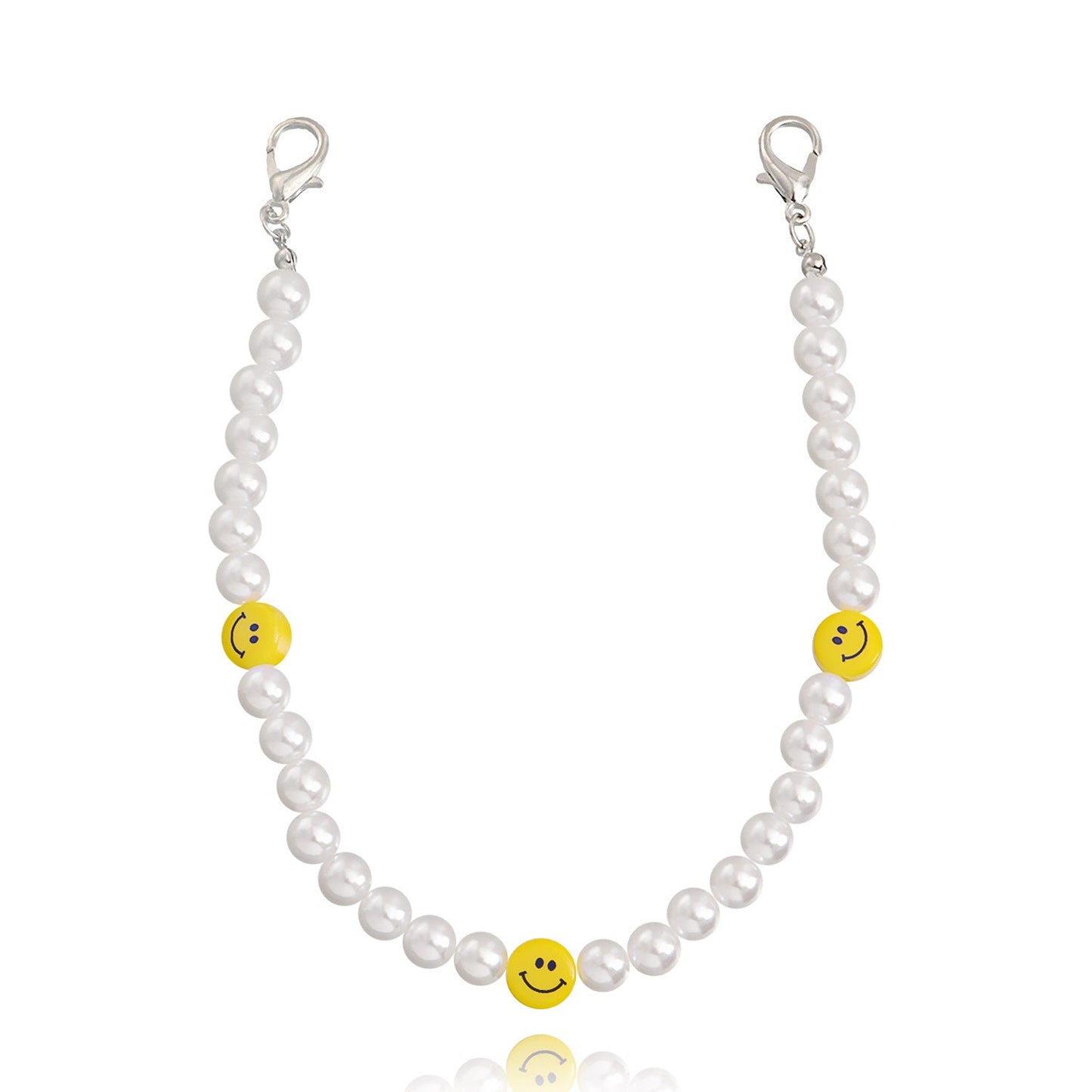Removable Pearl Shoe Chain