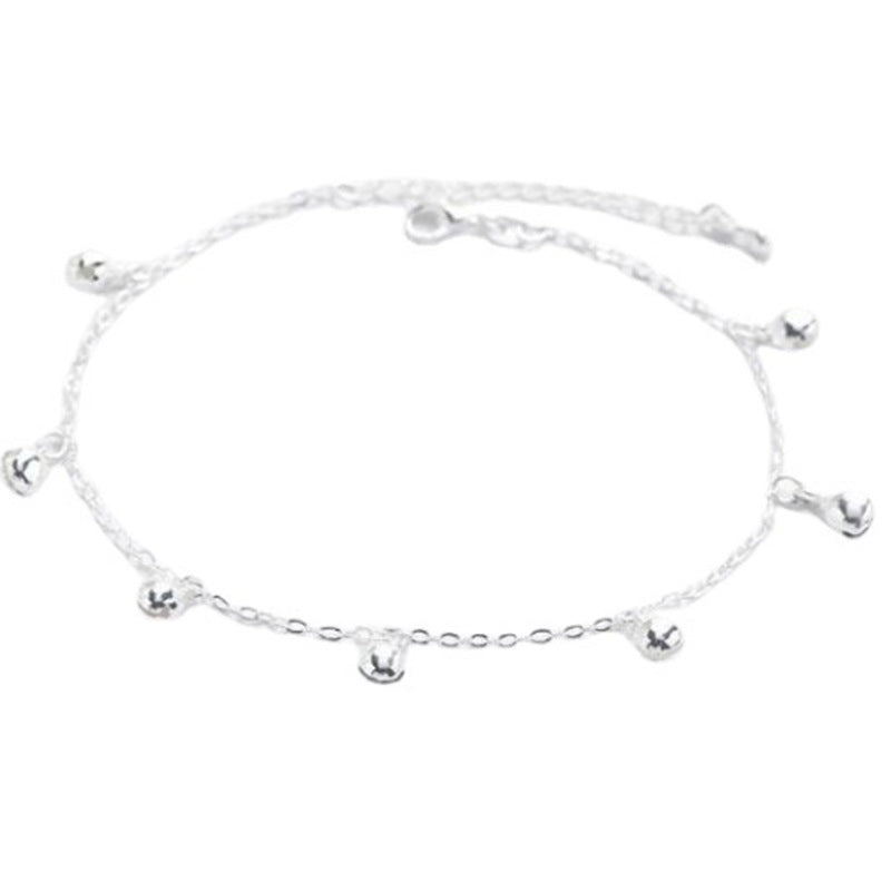 Strand Sommer Runde Perlen Fußkettchen Schmuck