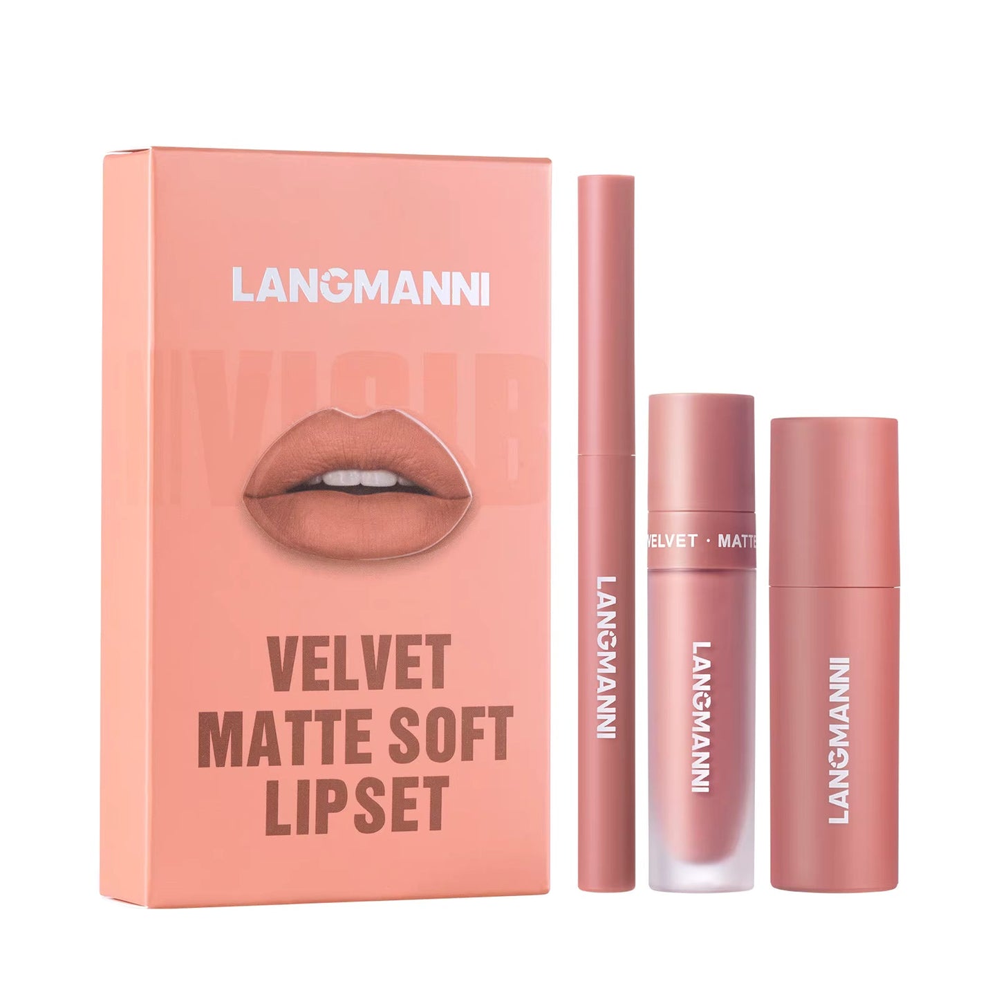 3 in 1 Matte Velvet Lip set