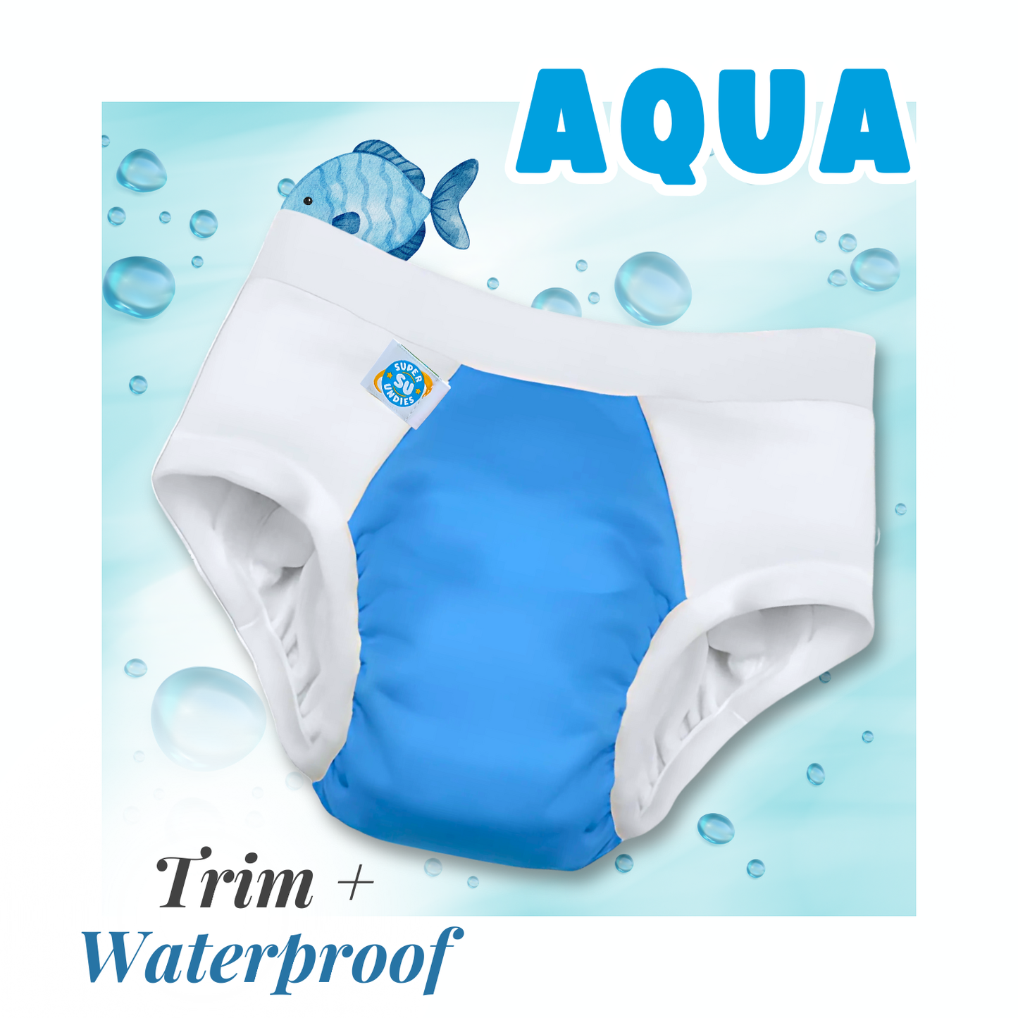 3-in-1 wasserdichte Windel, Trainerhose und Schwimmwindel für Menschen mit besonderen Bedürfnissen