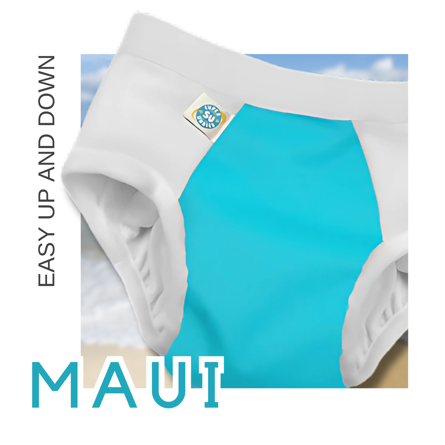 3-in-1 wasserdichte Windel, Trainerhose und Schwimmwindel für Menschen mit besonderen Bedürfnissen