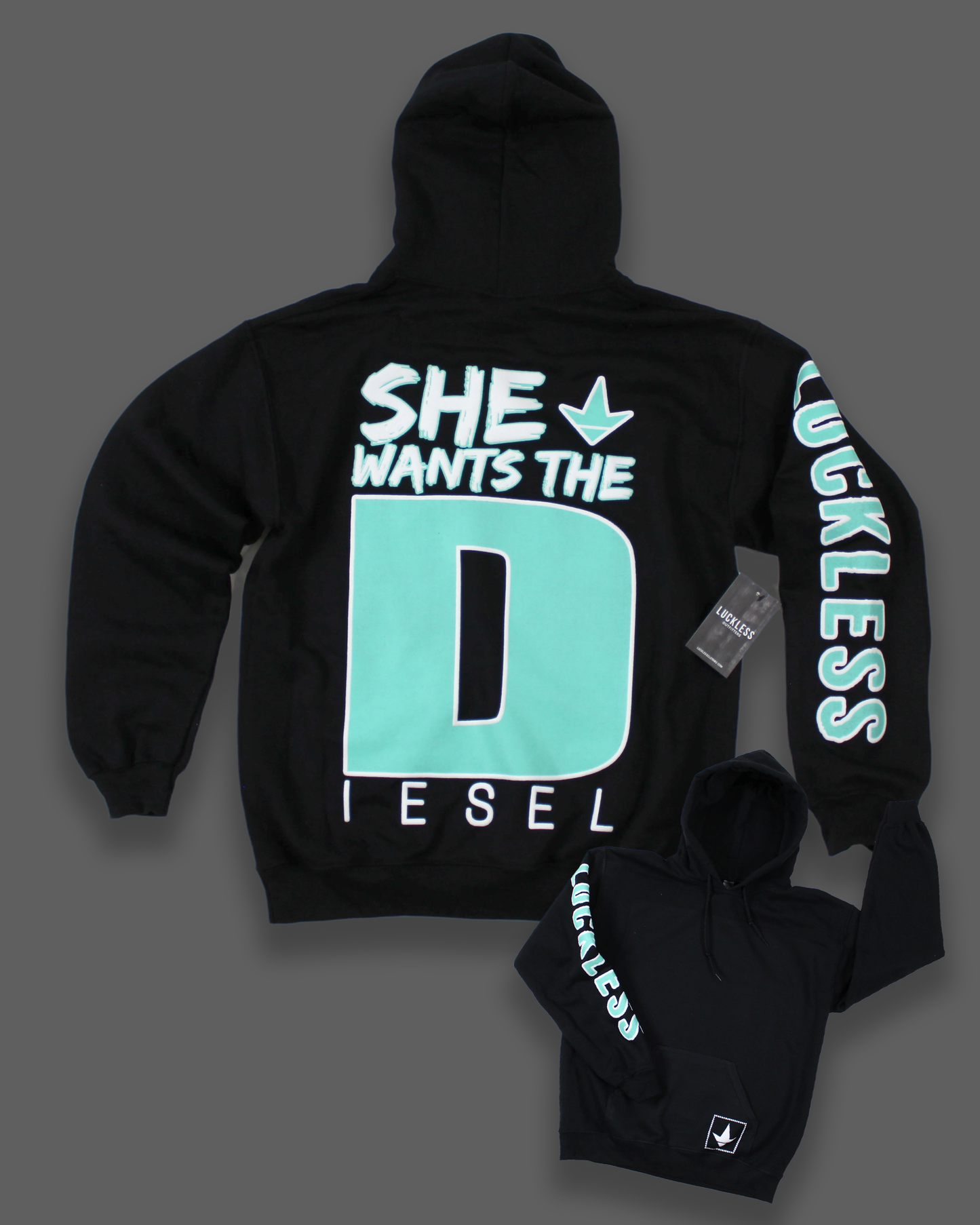 Sie will den Diesel | Lustiger Country Hoodie