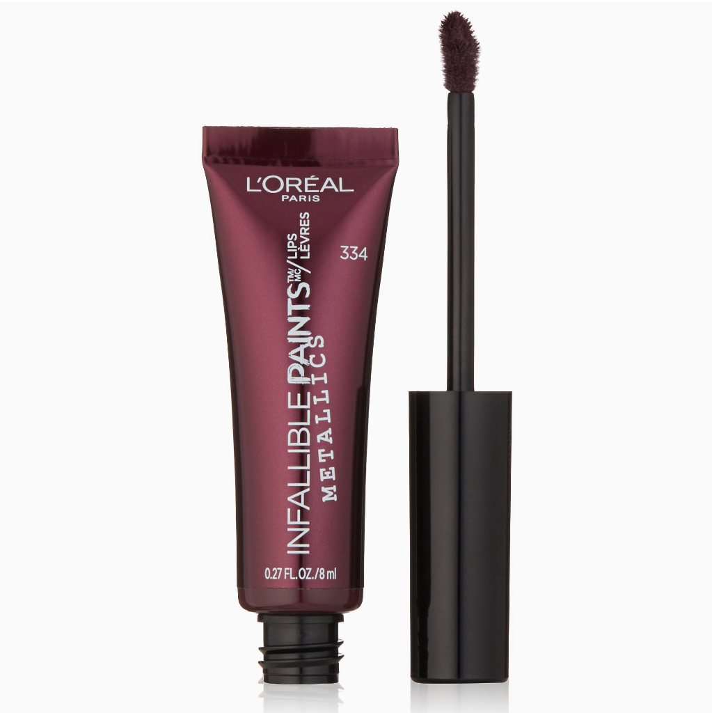 Metallische Lippenfarbe