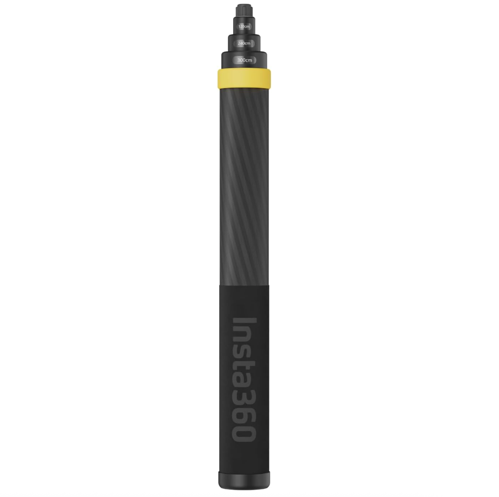 Insta360 3m 9.8ft Verlängerte Selfie-Stange für X5, X4, X3, ONE RS, ONE X2, ONE R, ONE X, ONE Action-Kamera – Offene Verpackung