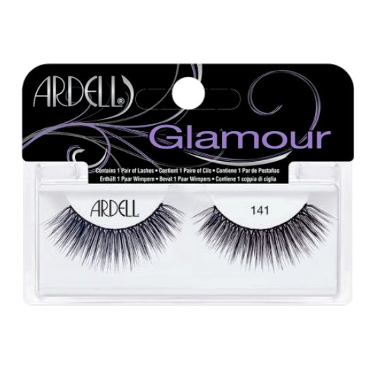 Glamourös, einfach anzubringende Wimpern
