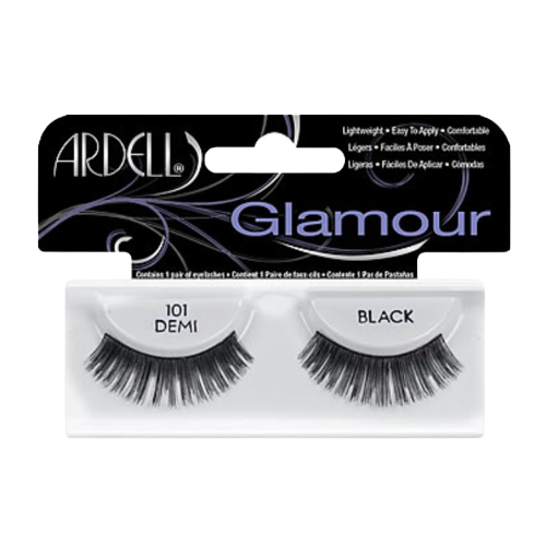 Glamourös, einfach anzubringende Wimpern