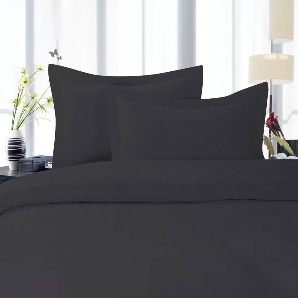3-teilig: Bibb Home Bettwäsche-Set aus schwerem Flanell