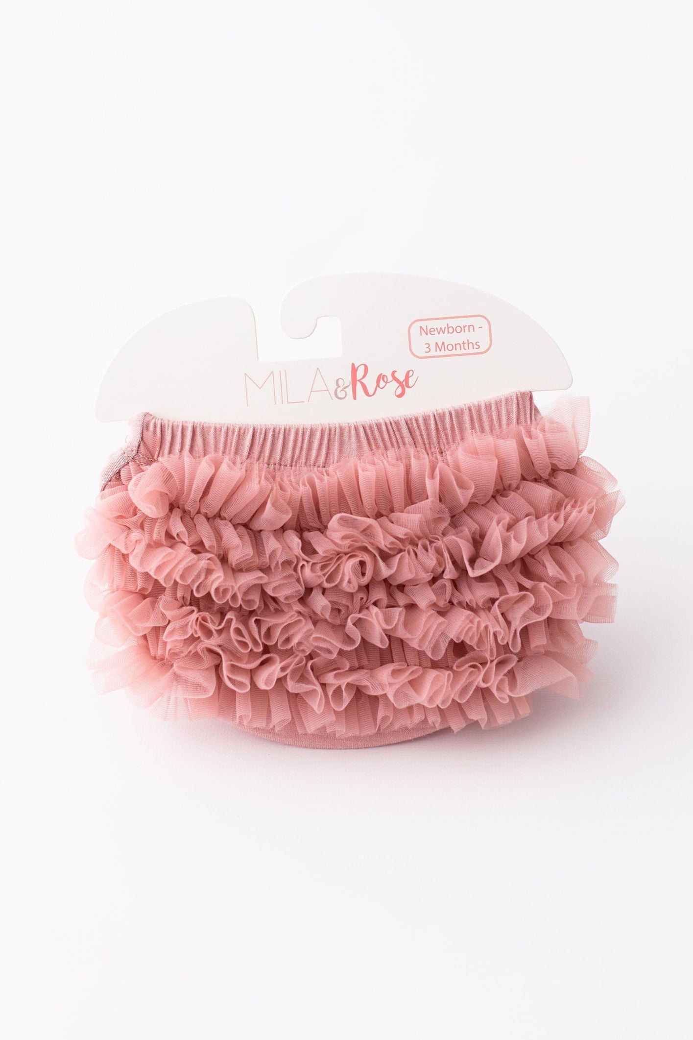 Vintage Rosa Rüschen-Windelhose