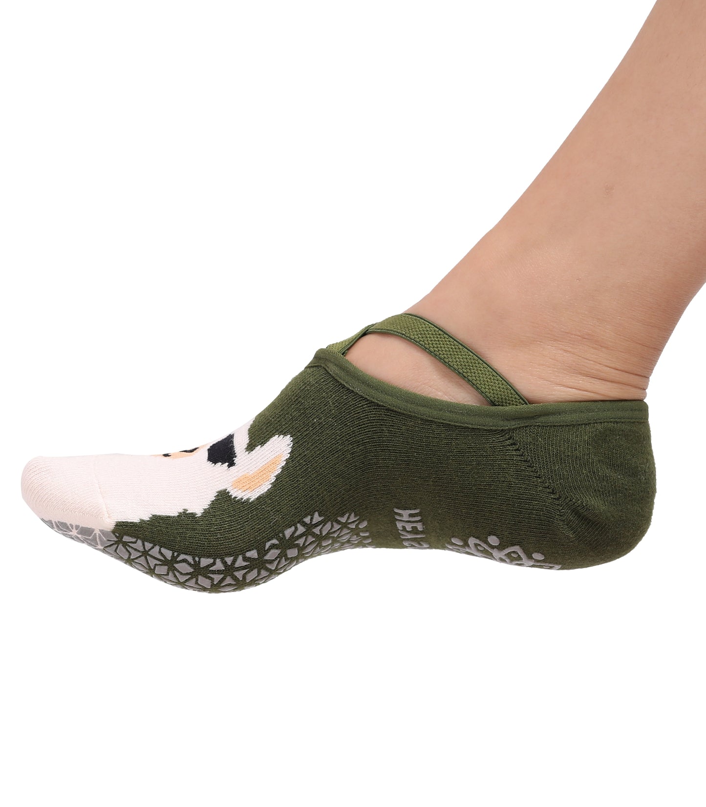 Rutschfeste Krankenhaus-Socken für Damen (Tiere)