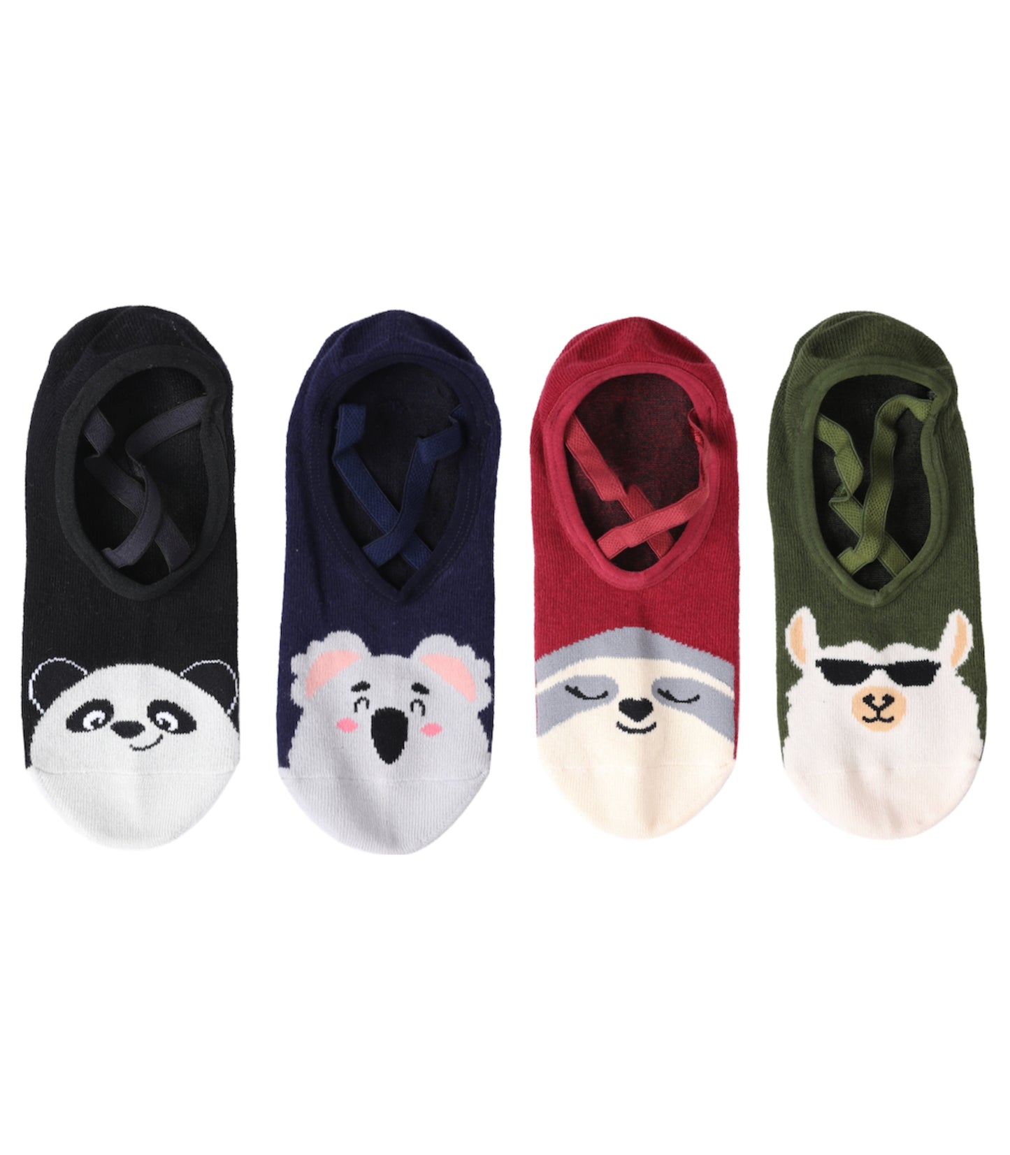 Rutschfeste Krankenhaus-Socken für Damen (Tiere)