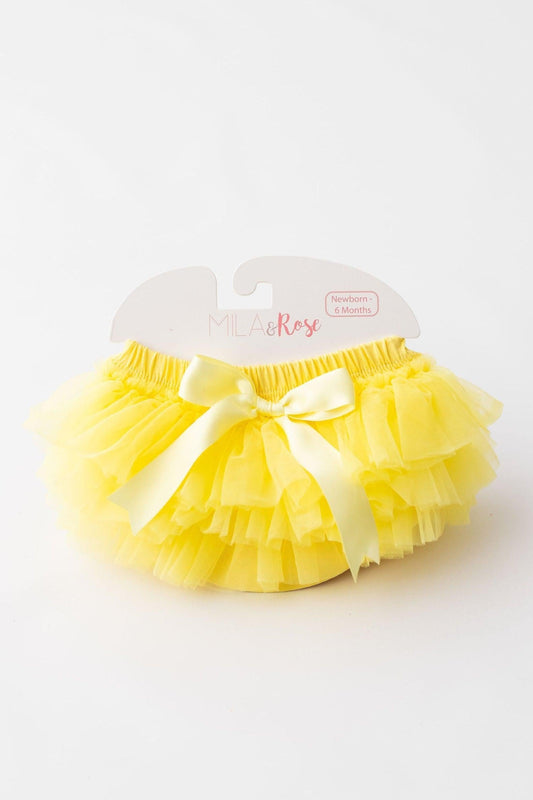 Gelber Rüschen-Tutu-Bloomer