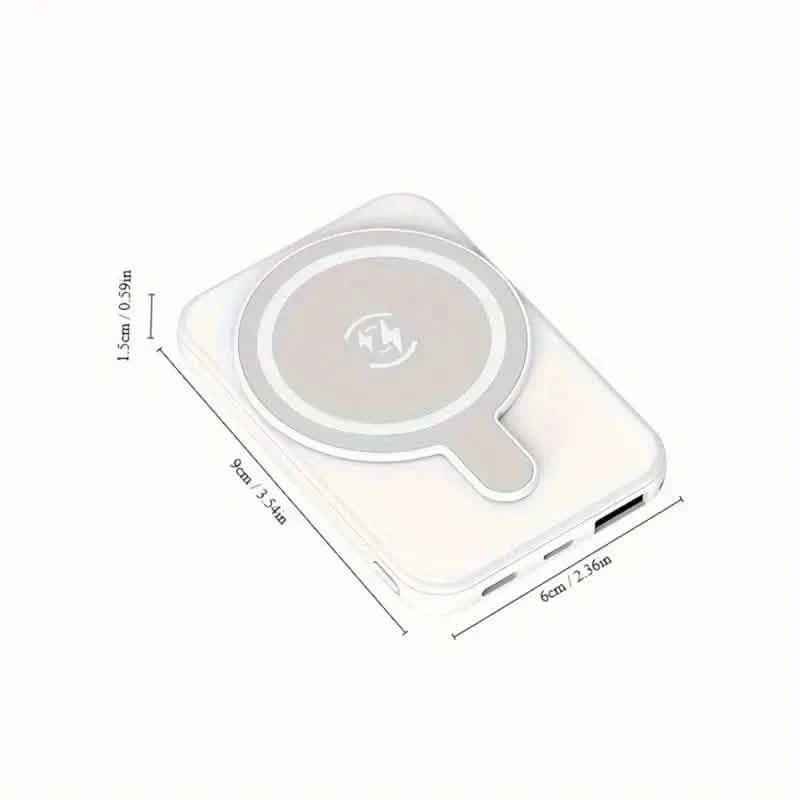 Ultradünne magnetische 10.000-mAh-Powerbank mit 20-W-Schnellladefunktion