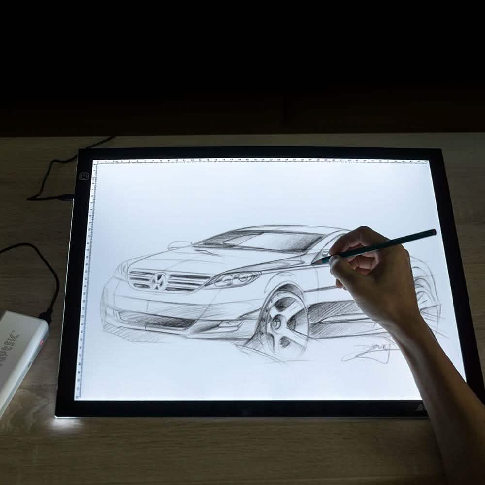 A3 LED-Leuchtplatte für Kunst- und Handwerksarbeiten