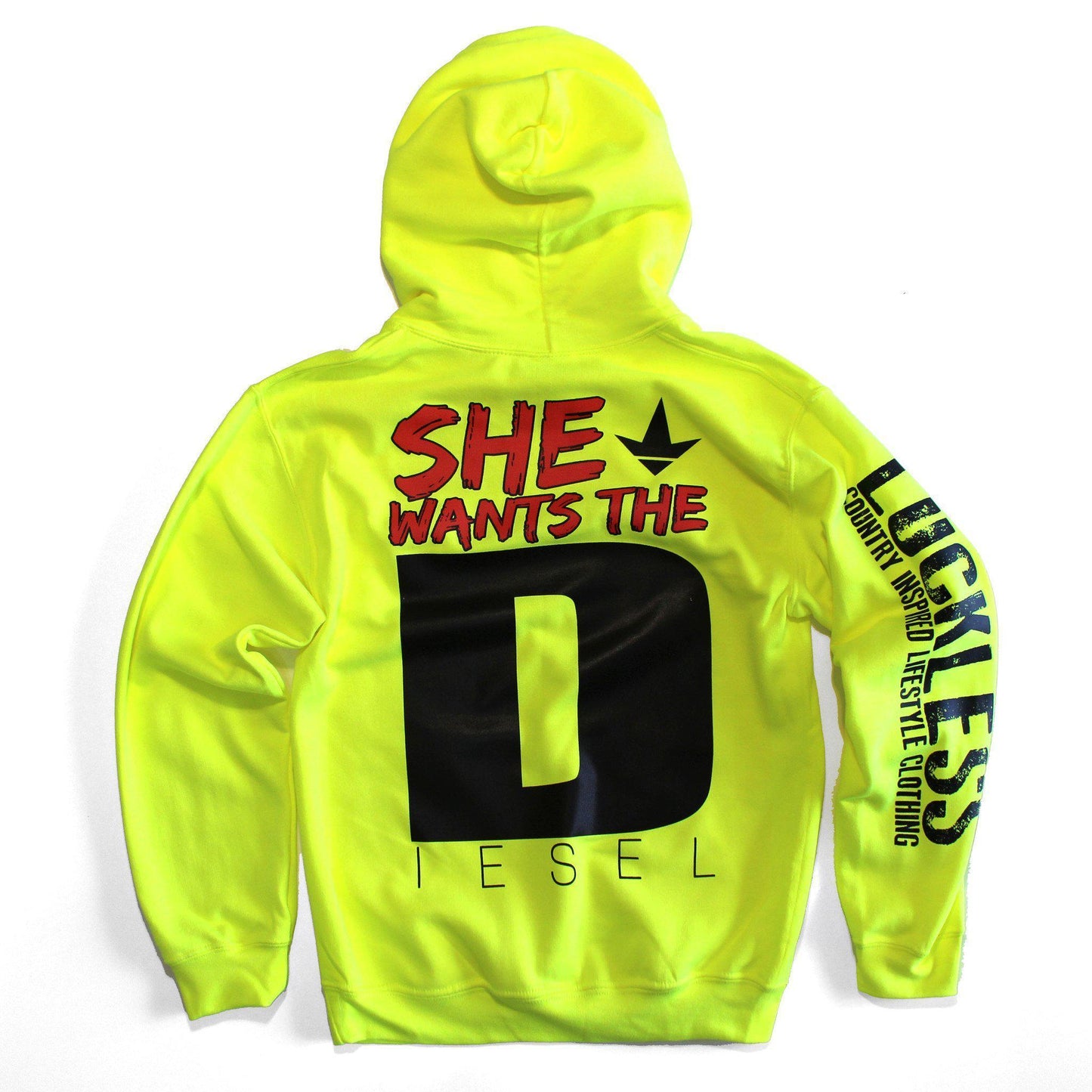 Sie will den Diesel | Lustiger Country Hoodie