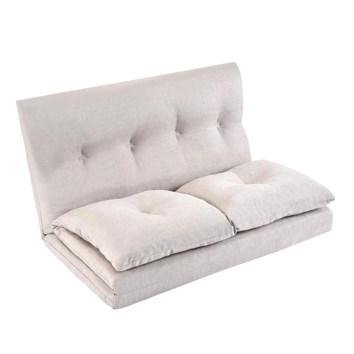 Verstellbarer Stoff Klappliegestuhl Sofa Bodencouch und Sofa