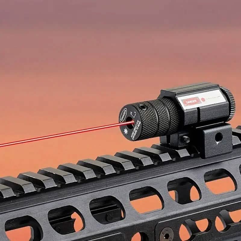 Einstellbares Rotpunkt-Laserzielvisier für Jagdwaffen