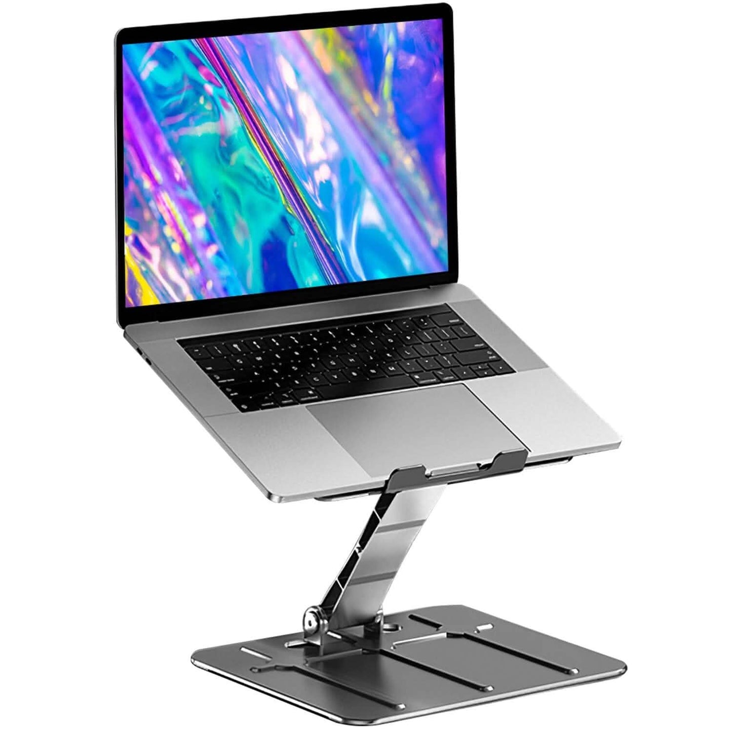 Verstellbarer, stufenloser Laptopständer mit Höhenverstellung