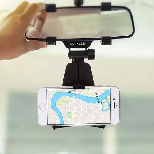 Aduro Grip-Clip Universal Smartphone-Halterung für den Rückspiegel
