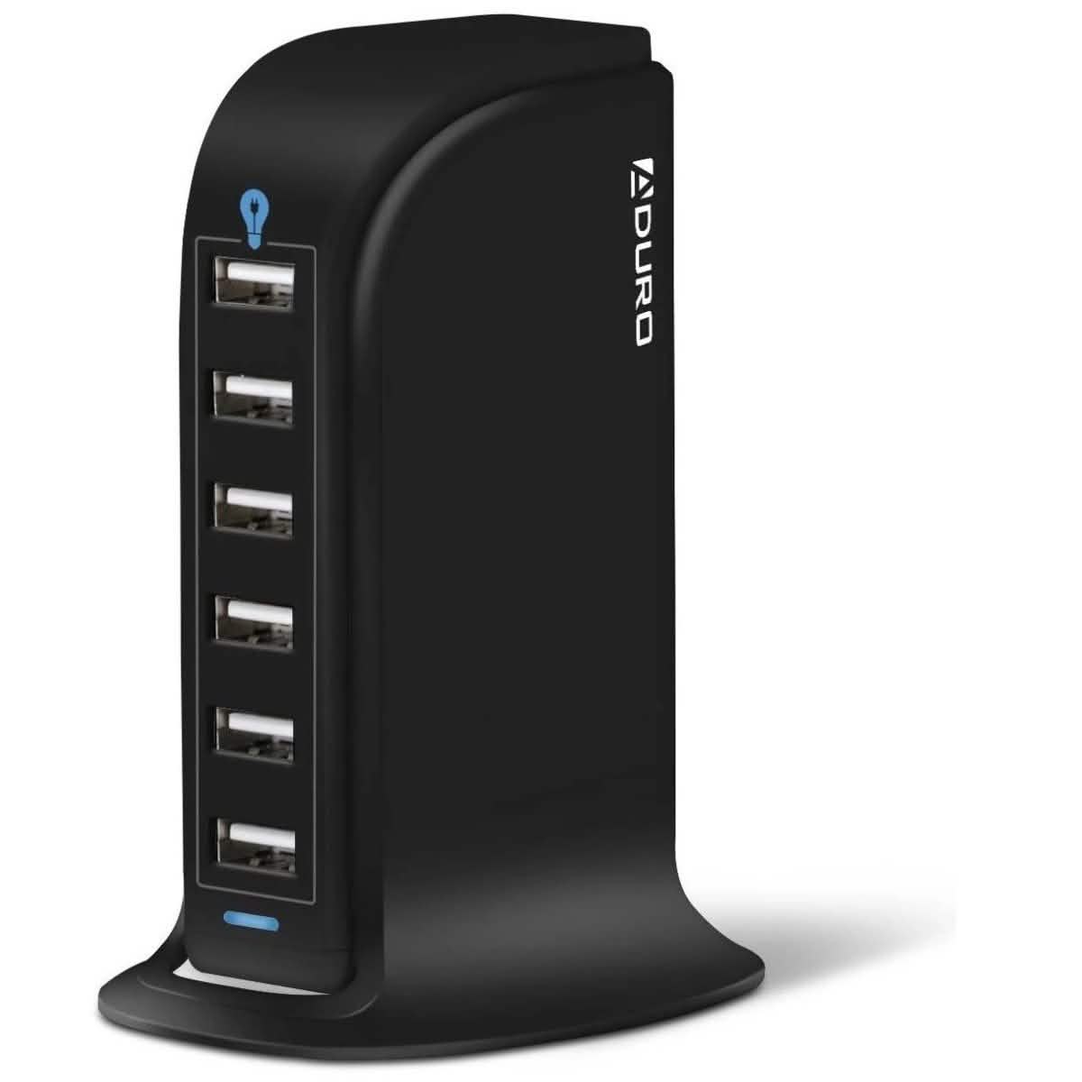 Aduro Powerup 6-Port USB-Ladestation für Zuhause