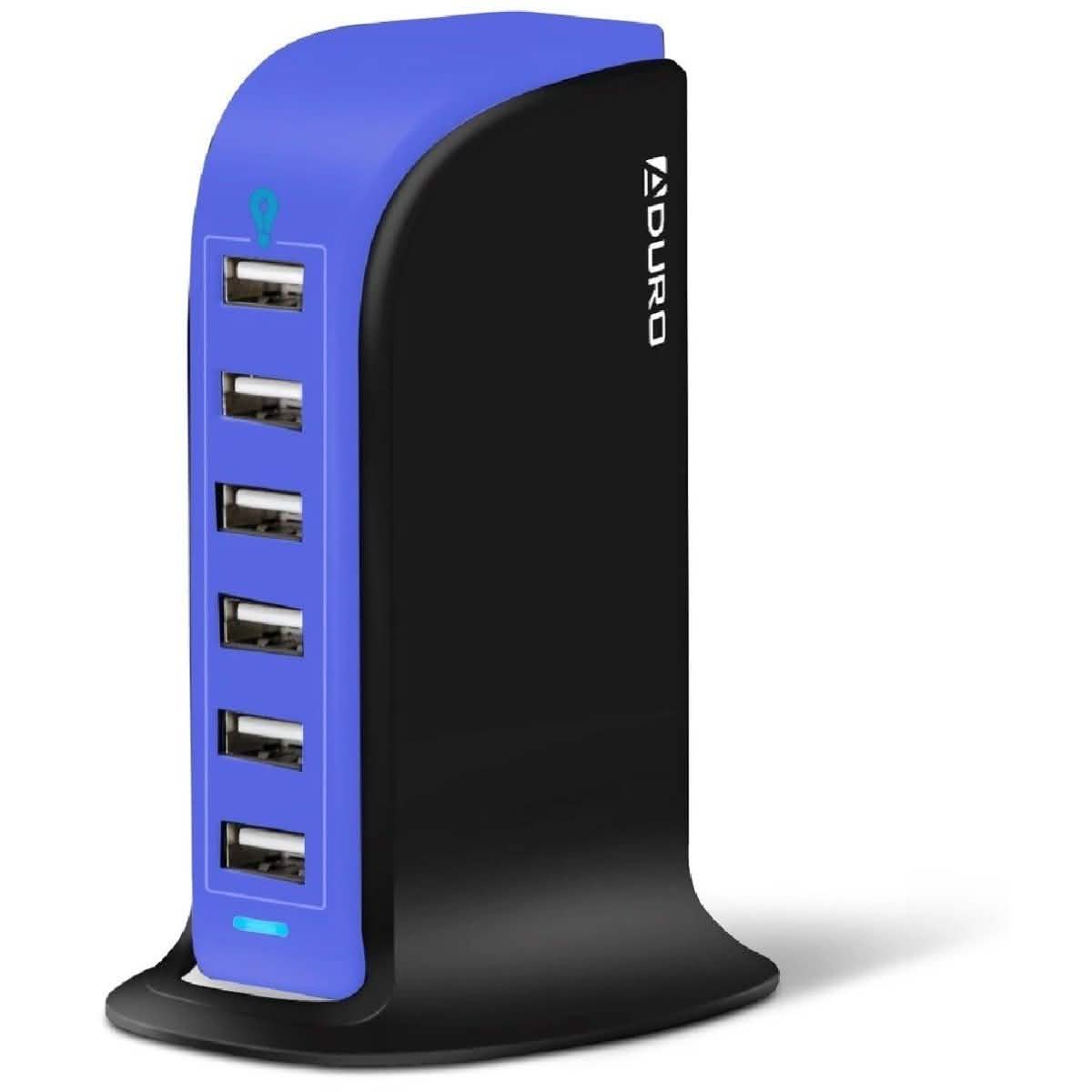 Aduro Powerup 6-Port USB-Ladestation für Zuhause