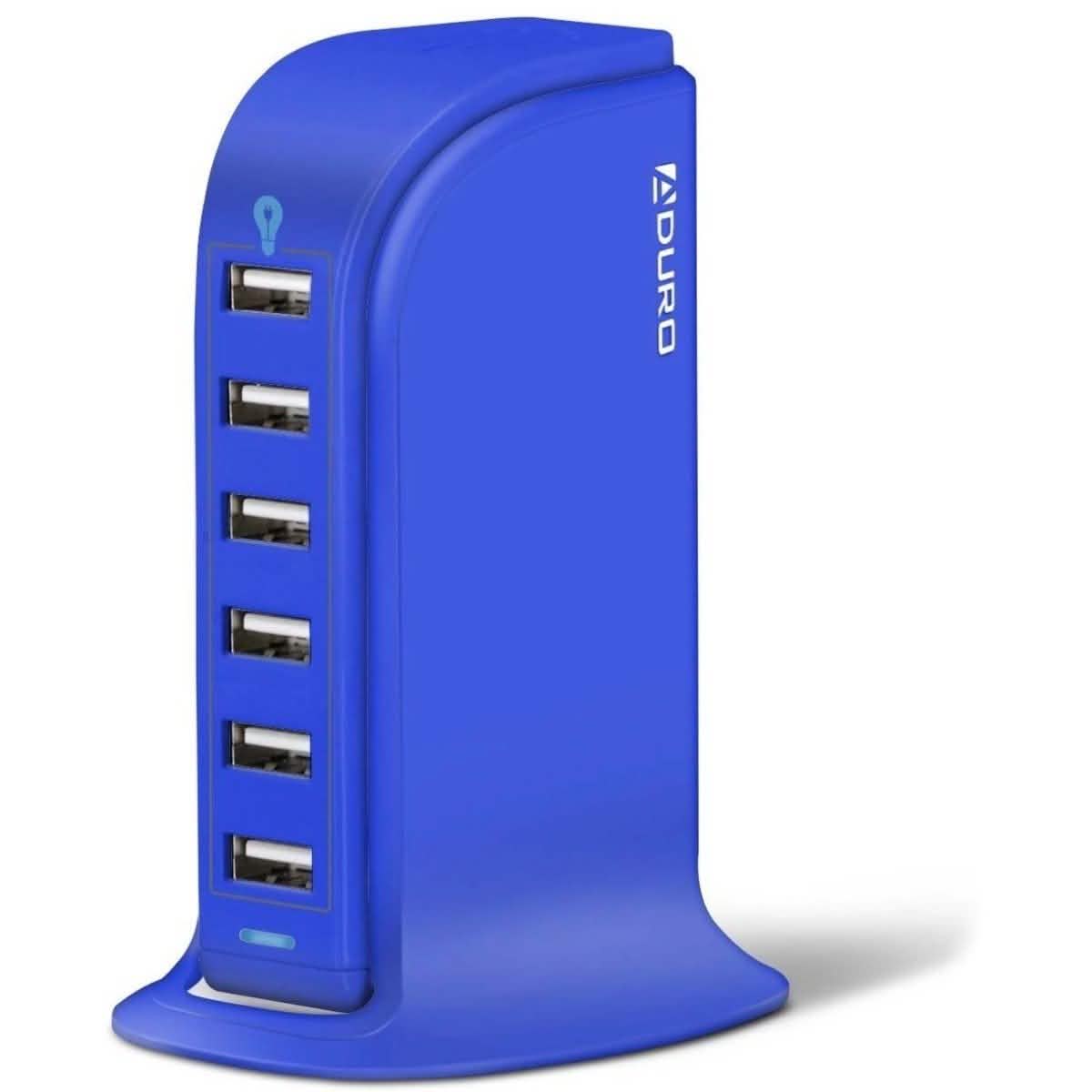 Aduro Powerup 6-Port USB-Ladestation für Zuhause