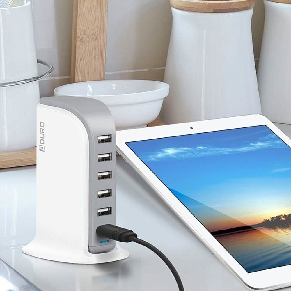 Aduro Powerup 6-Port USB-Ladestation für Zuhause