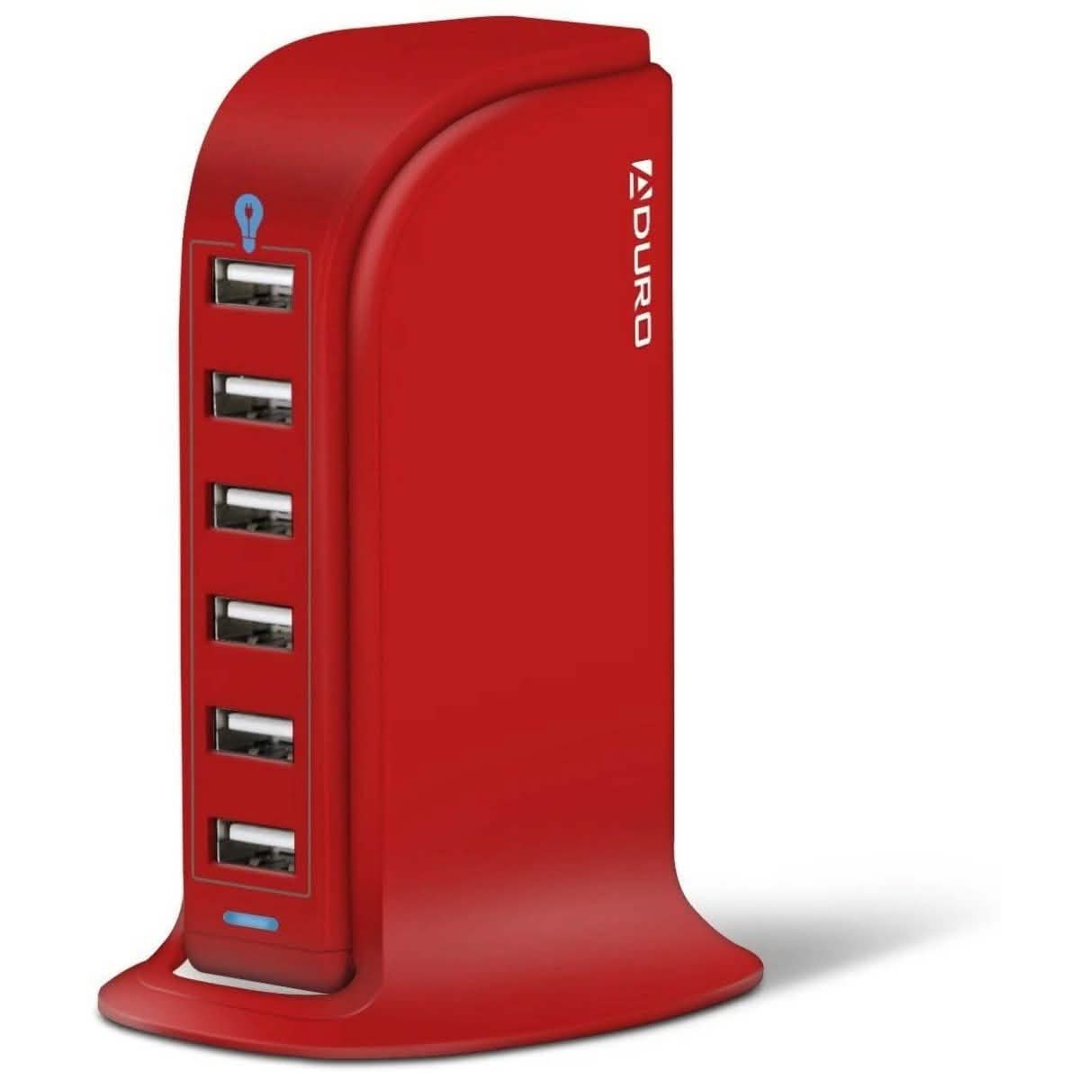 Aduro Powerup 6-Port USB-Ladestation für Zuhause
