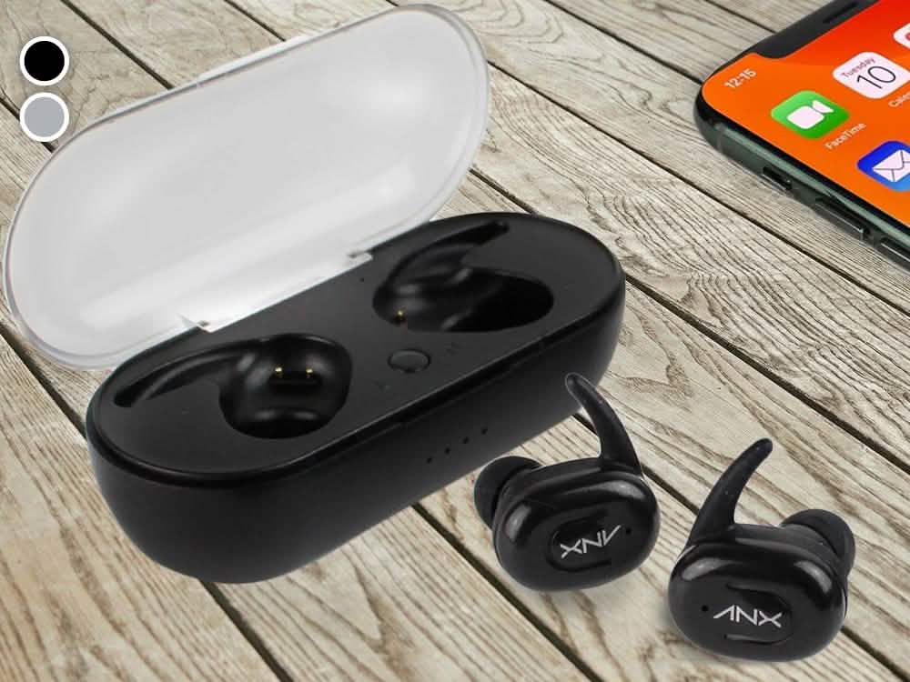 Aduro Sync-Buds True Wireless Kopfhörer mit Ladecase