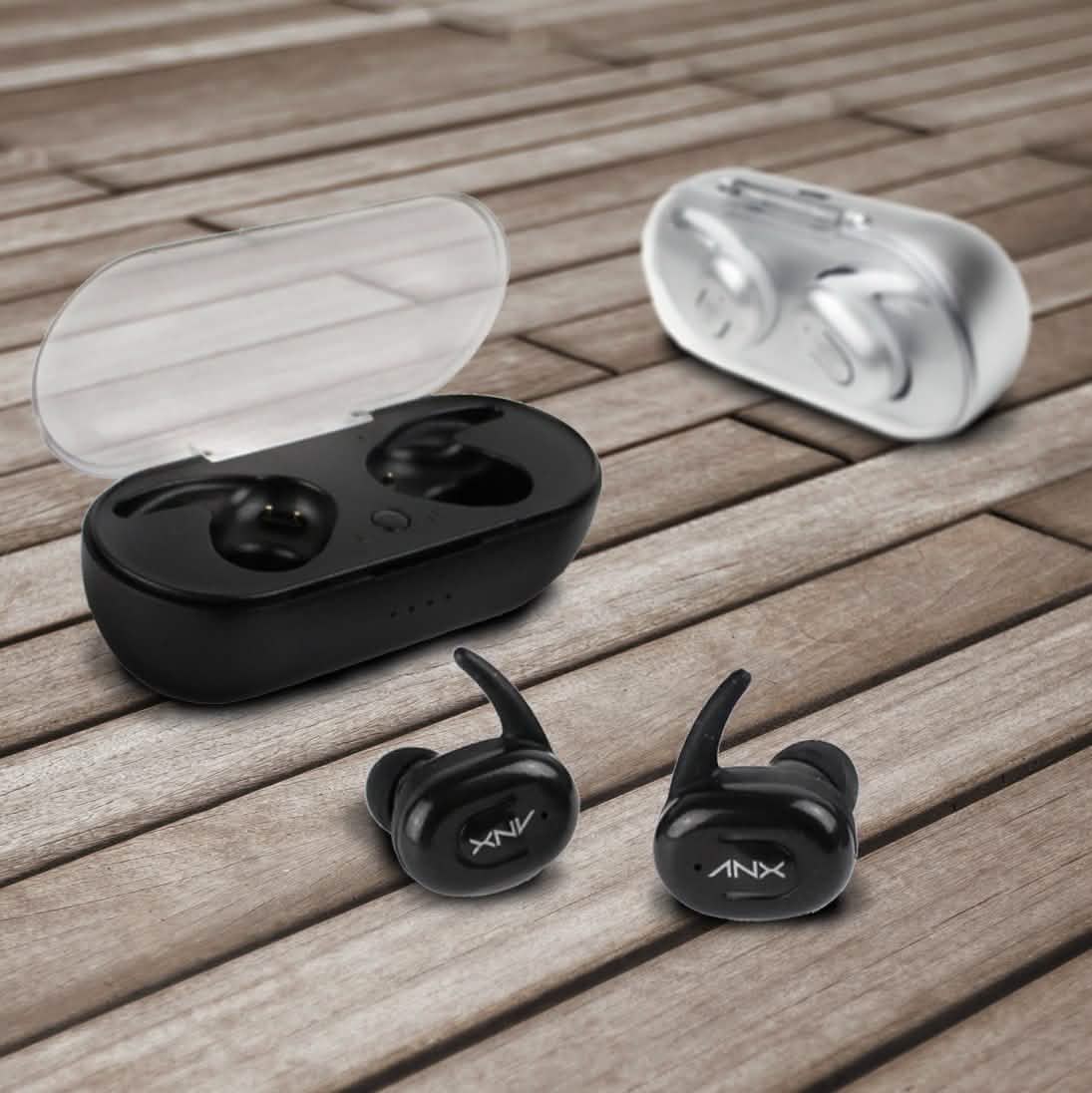 Aduro Sync-Buds True Wireless Kopfhörer mit Ladecase