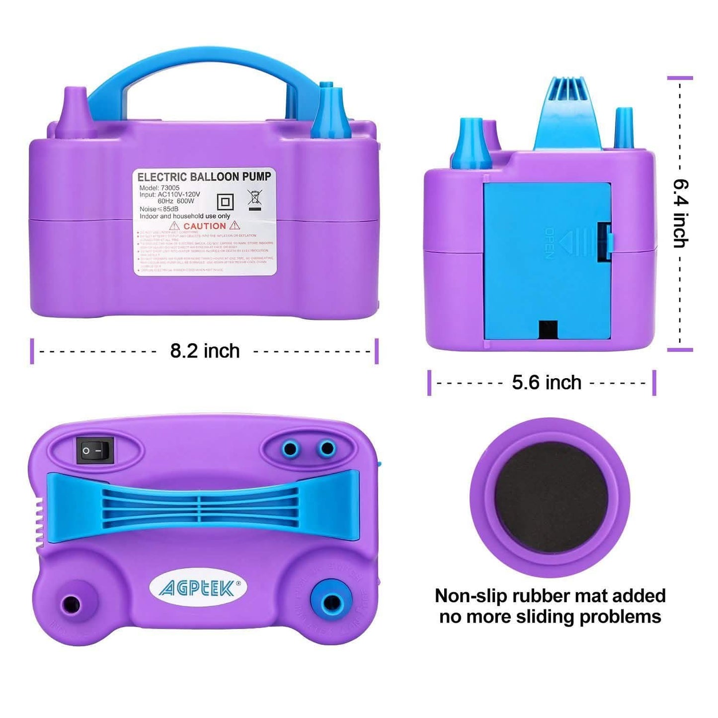 AGPTEK Elektrische Ballonpumpe